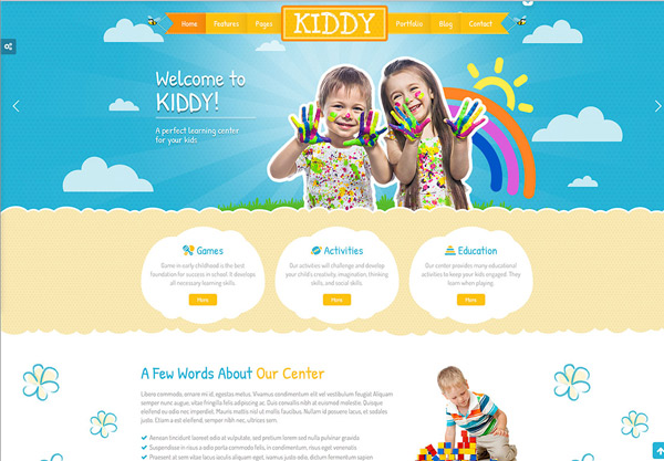 طراحی سایت مهد کودک 
